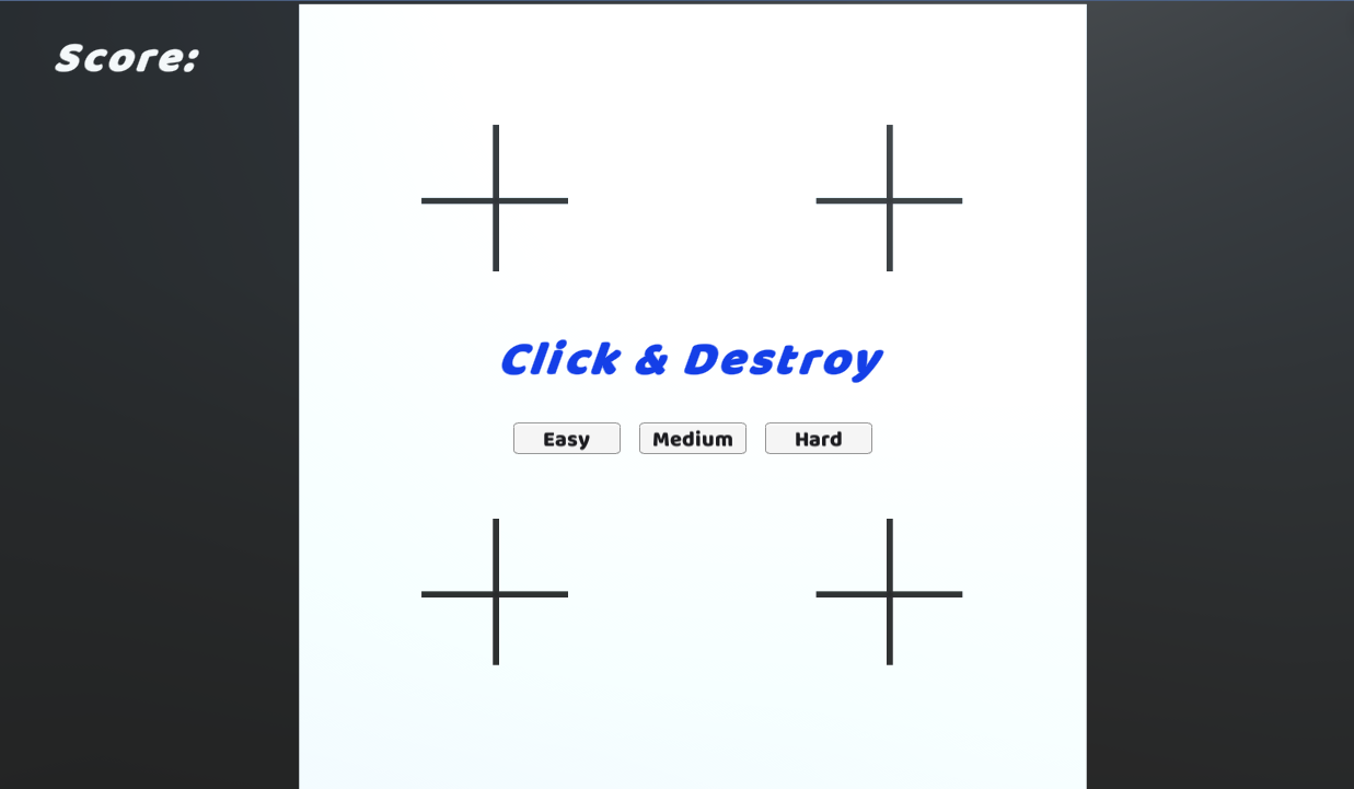 Click Destroy